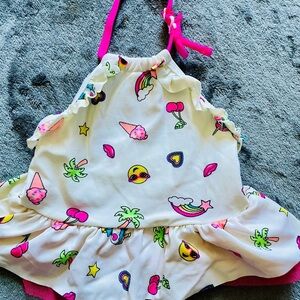 Flapdoodles swimsuit size 12M gently used
